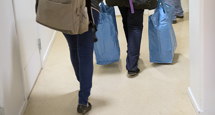 Flyktingar på Migrationsverket