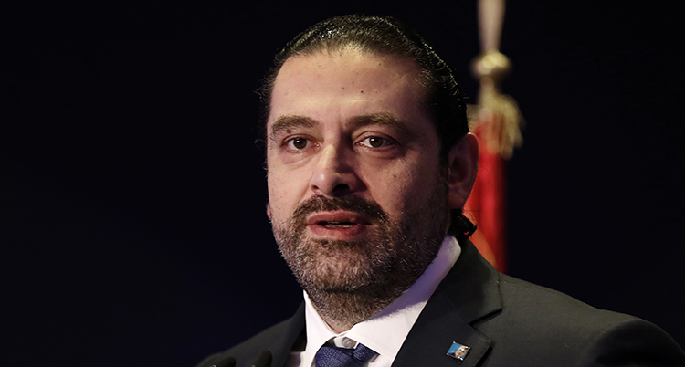 Libanons premiärminister Hariri