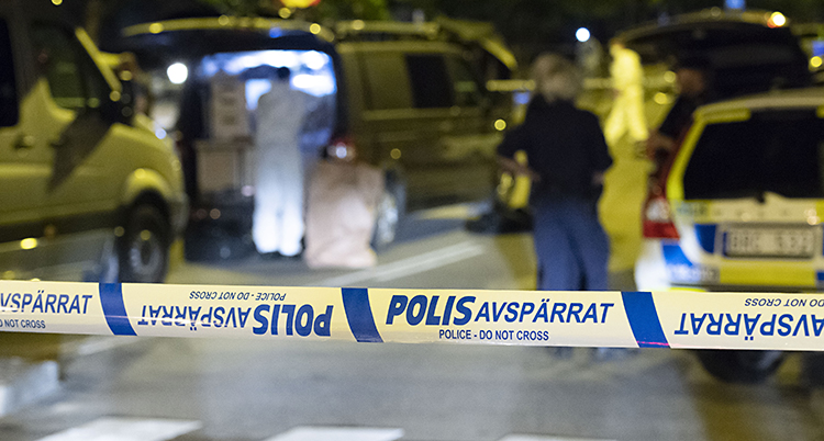 Här sköts en ung man till döds.