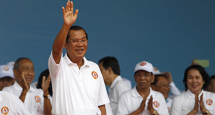 Kambodjas ledare Hun Sen