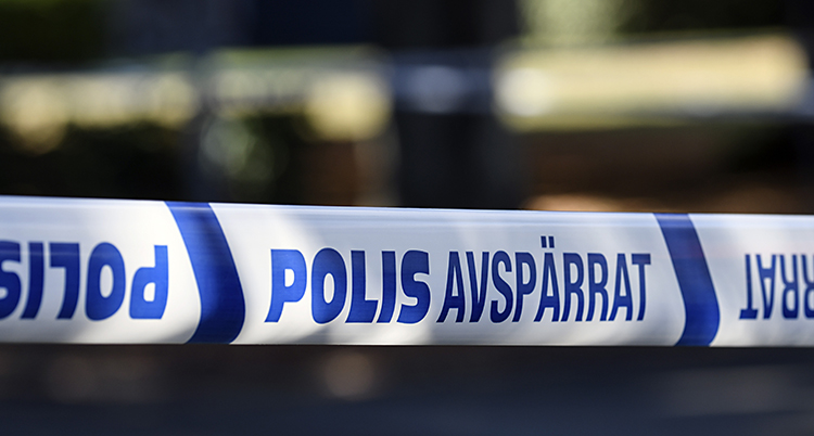 en polisavspärrning