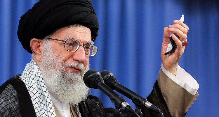 Irans ledare Ali Khamenei.