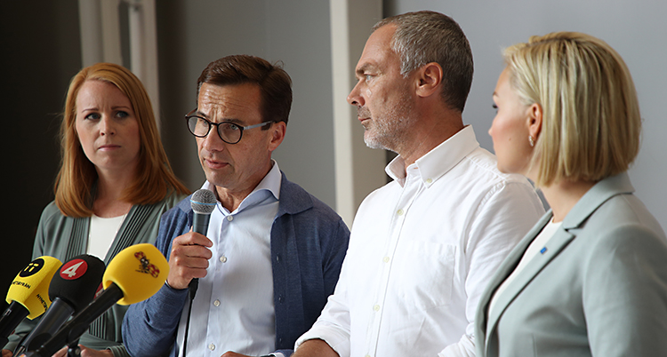 Partiledarna i Alliansen