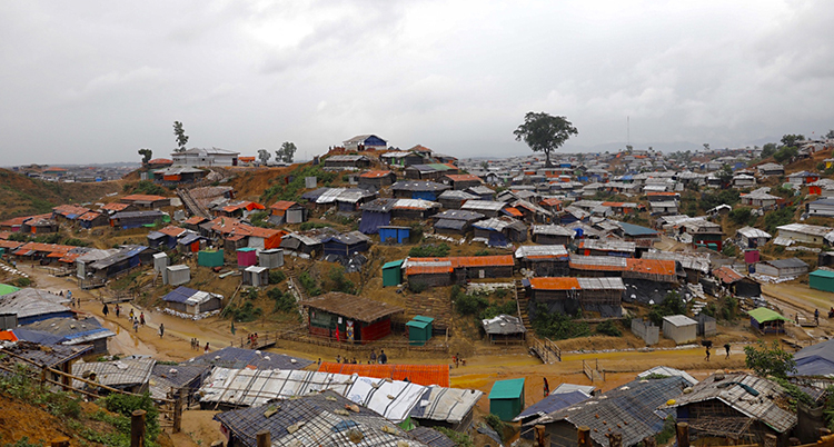 Flyktinglägret i Bangladesh