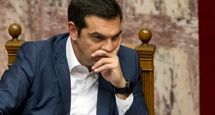 Greklands ledare Alexis Tsipras