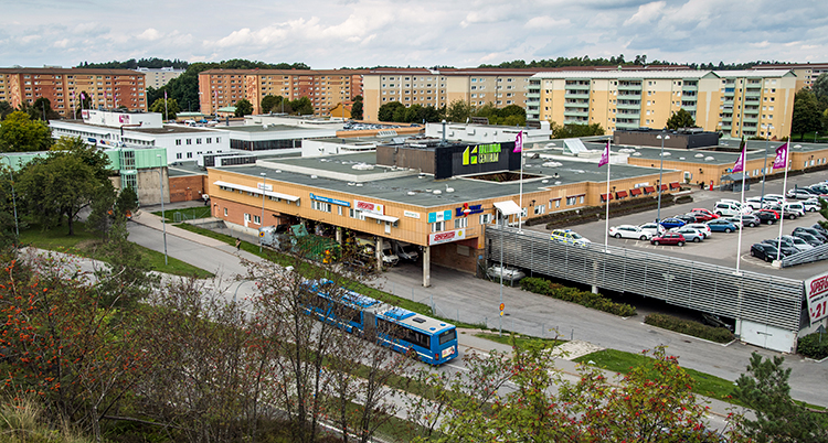 Området Hallunda i Stockholm.