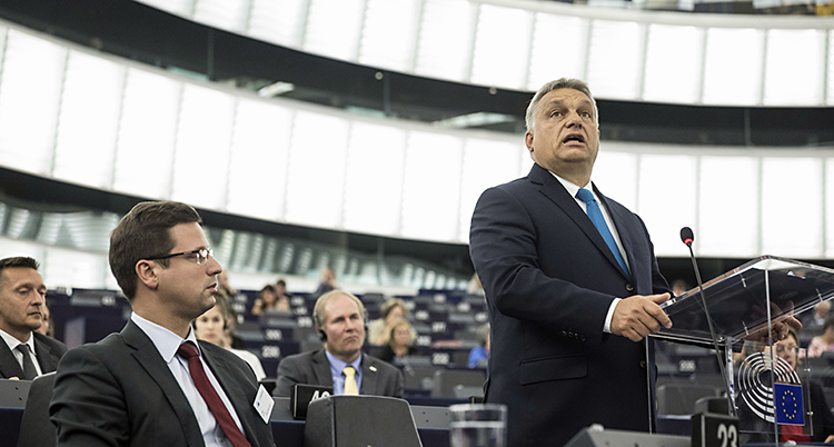 Ungerns ledare Viktor Orbán