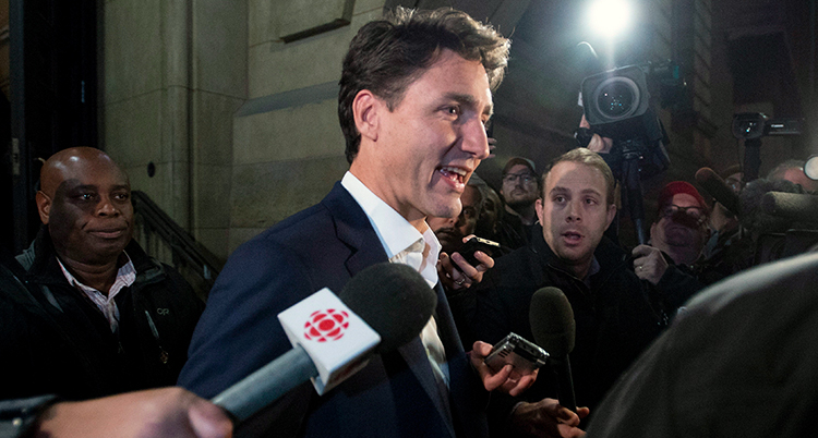 Kanadas ledare Justin Trudeau