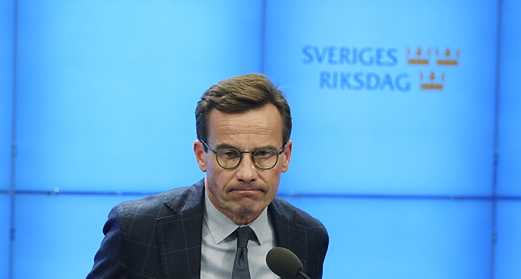 Moderaternas ledare Ulf Kristersson