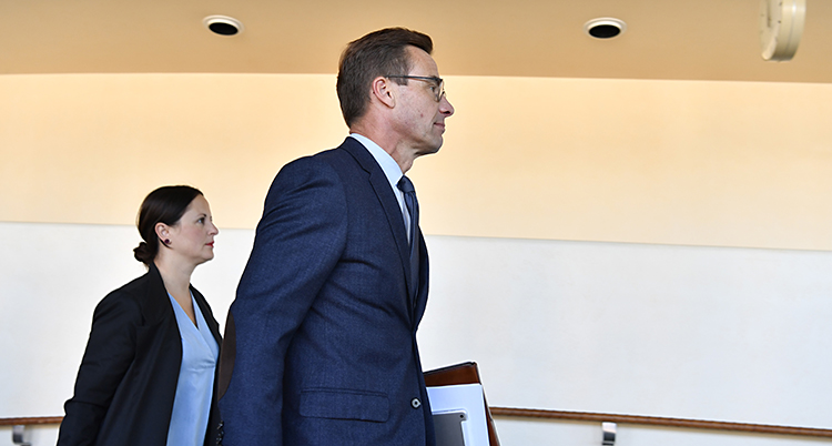 Moderaternas ledare Ulf Kristersson