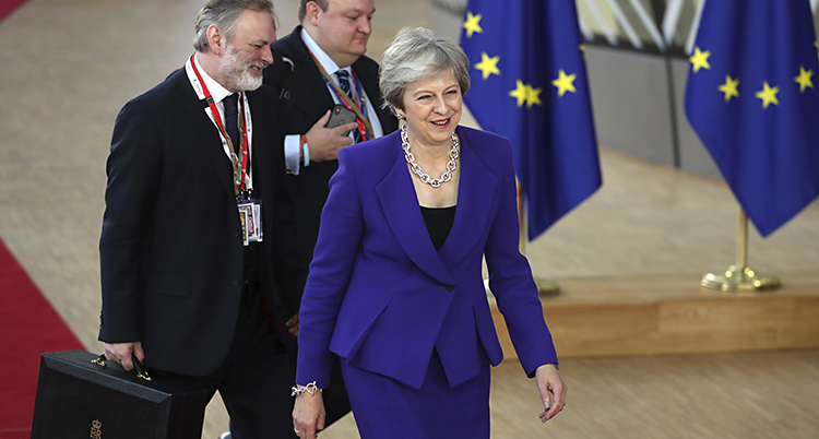 Storbritanniens ledare Theresa May