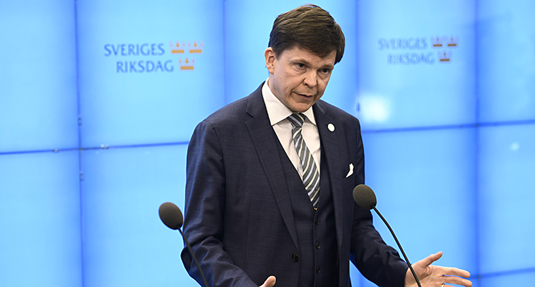 Talmannen i talarstolen