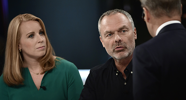 Annie Lööf och Jan Björklund
