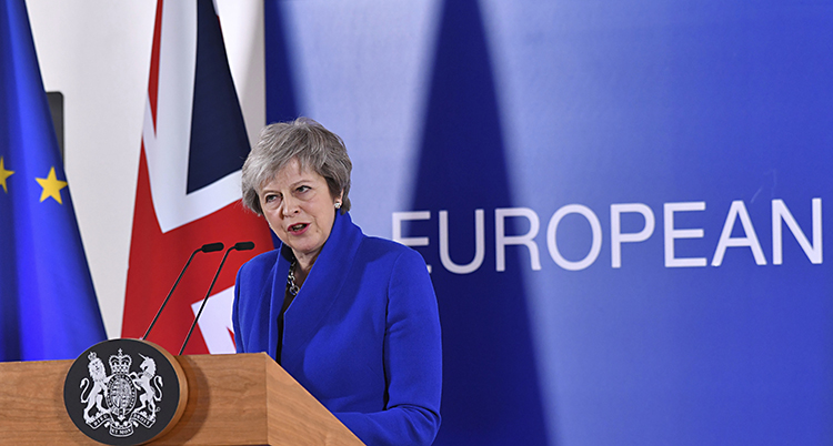 Storbritanniens ledare Theresa May.