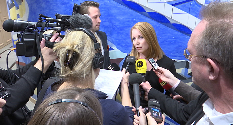 Centerpartiets ledare Annie Lööf.