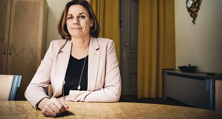 Politikern Isabella Lövin.