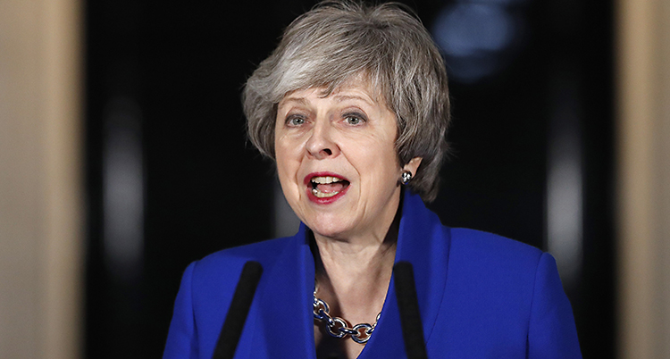 Storbritanniens ledare Theresa May