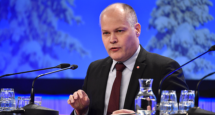 Morgan Johansson i regeringen