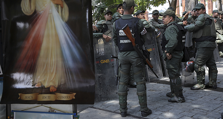 Militärer i Venezuela.