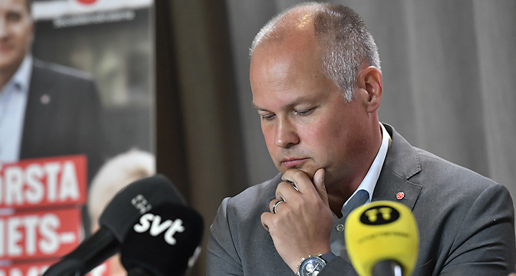 Morgan Johansson är minister i regeringen