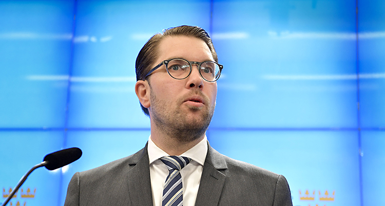 Sverigedemokraternas ledare Jimmie Åkesson