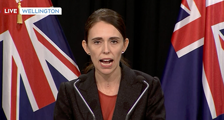 Nya Zeelands ledare Jacinda Årder