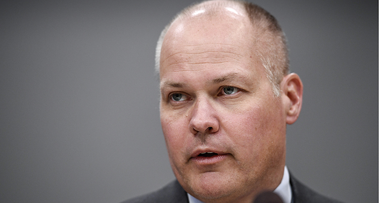 Morgan Johansson är minister i regeringen.