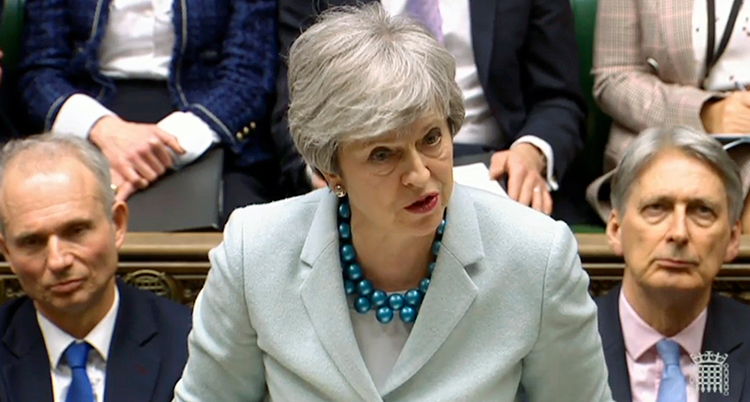Storbritanniens ledare Theresa May