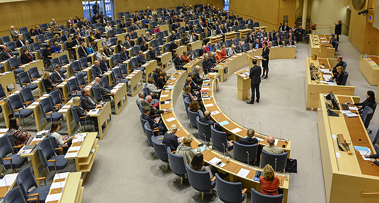 Sveriges riksdag.