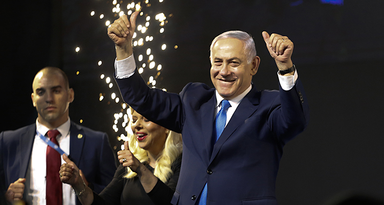 Benjamin Netanyahu firar efter valet