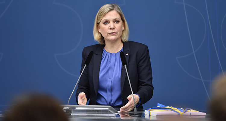 Magdalena Andersson är finansminister