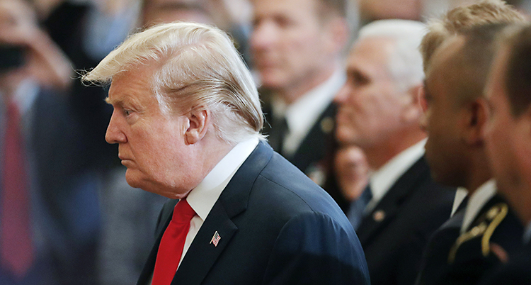 USAs president Donald Trump