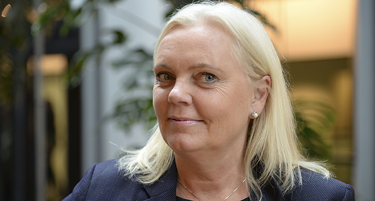 Porträtt på Kristina Winberg