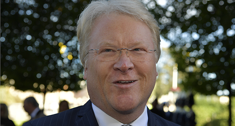 Politikern Lars Adaktusson.