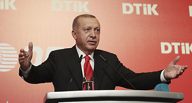 Turkiets president Recep Tayyip Erdogan.