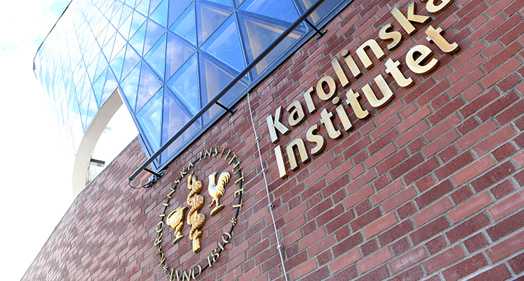 Bild på Karolinska institutet i Stockholm.