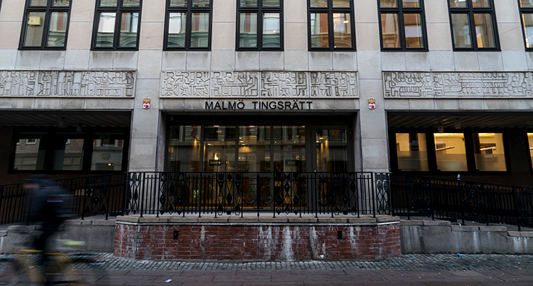 Malmö tingsrätts fasad.