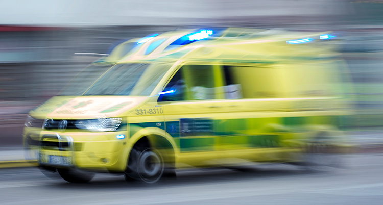 En ambulans.