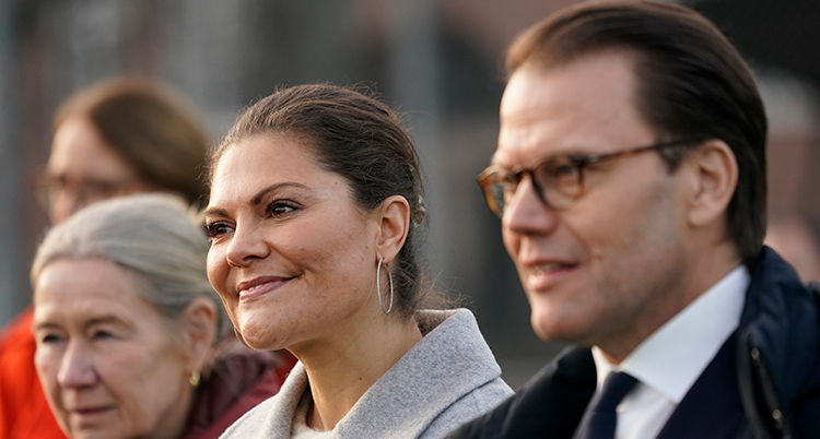 Victoria och Daniel vid ett annat tillfälle.