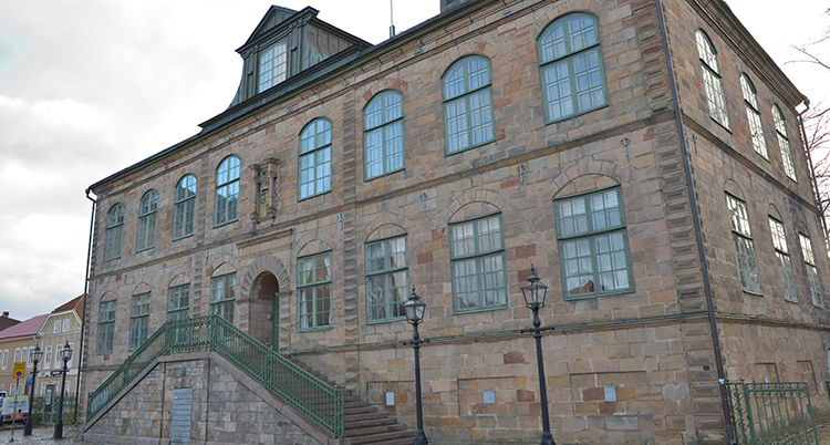 Bild på domstolsbyggnaden.