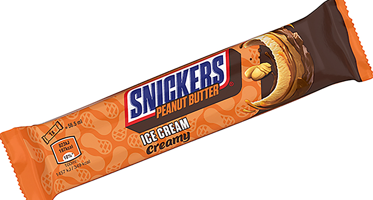 En snickersglass.