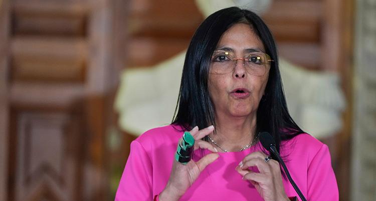 Delcy Rodriguez.
