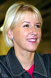 Margot Wallström. Foto: Pressens Bild