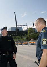 Kärnkraftverket i Oskarshamn stängdes när två män greps med spår av sprängämnen på sig. Foto: Paul Madej/Scanpix