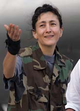 Ingrid Betancourt släpptes på onsdagen efter att ha varit fången i sex år. Foto:Fernando Vergara/Scanpix