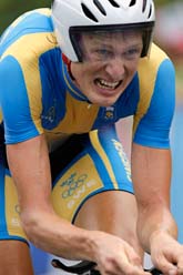 Cyklisten Gustav Larsson tog silver i OS. Foto: Ricardo Mazalan/Scanpix