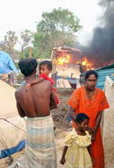 Flyktingar i Sri Lanka. Foto: AP Photo/Scanpix