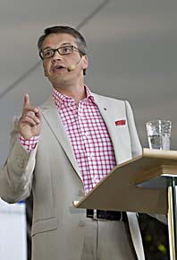 Göran Hägglund i Almedalen, Foto: Leif R Jansson/Scanpix