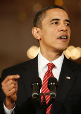 USAs president Barack Obama. Foto: Pablo Martinez/Scanpix