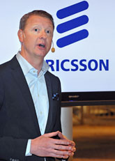 Ericssons chef Hans Vestberg. Foto. Bertil Ericson/Scanpix